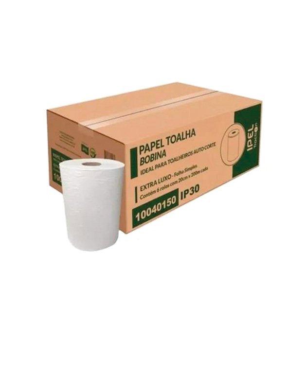 Papel Toalha Bobina Ipel